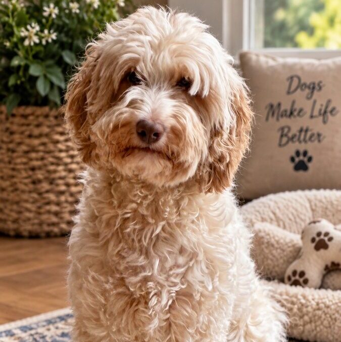 Clover, Agape Labradoodles mom (Mile High Colorado Clover of Agape)