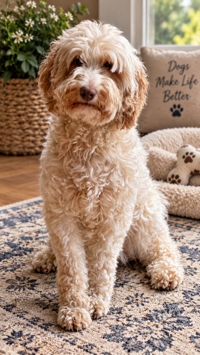 Clover, Agape Labradoodles mom (Mile High Colorado Clover of Agape)