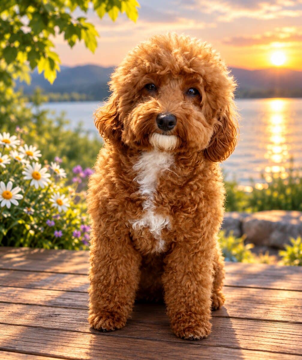 Myka, Agape Labradoodles mom (Pine Lodge Miss Myka of Agape)