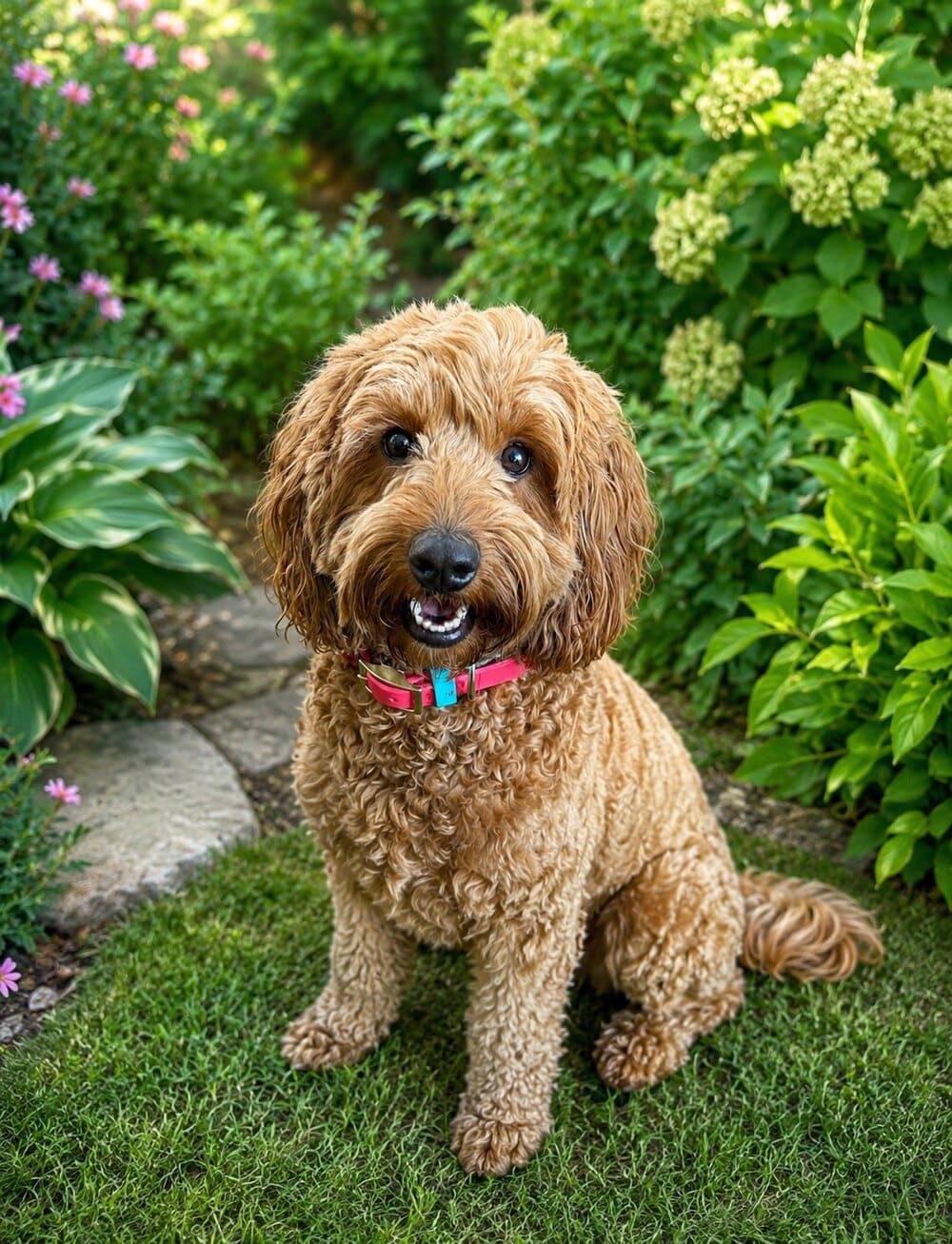 Sally, Agape Labradoodles mom (MileHigh Doodles Sally of Agape)